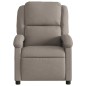 vidaXL Relaxsessel Taupe Stoff vidaXL Relaxsessel Taupe Stoff