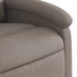 vidaXL Relaxsessel Taupe Stoff vidaXL Relaxsessel Taupe Stoff