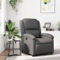 vidaXL Relaxsessel Grau Kunstleder vidaXL Relaxsessel Grau Kunstleder