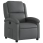 vidaXL Relaxsessel Grau Kunstleder vidaXL Relaxsessel Grau Kunstleder