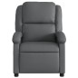 vidaXL Relaxsessel Grau Kunstleder vidaXL Relaxsessel Grau Kunstleder