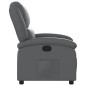 vidaXL Relaxsessel Grau Kunstleder vidaXL Relaxsessel Grau Kunstleder