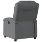 vidaXL Relaxsessel Grau Kunstleder vidaXL Relaxsessel Grau Kunstleder