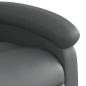 vidaXL Relaxsessel Grau Kunstleder vidaXL Relaxsessel Grau Kunstleder