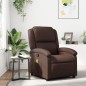 vidaXL Massagesessel Braun Kunstleder vidaXL Massagesessel Braun Kunstleder