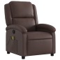 vidaXL Massagesessel Braun Kunstleder vidaXL Massagesessel Braun Kunstleder