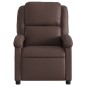 vidaXL Massagesessel Braun Kunstleder vidaXL Massagesessel Braun Kunstleder