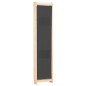 vidaXL 3-teiliger Raumteiler Grau 120 x 170 x 4 cm Stoff vidaXL 3-teiliger Raumteiler Grau 120 x 170 x 4 cm Stoff