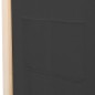vidaXL 3-teiliger Raumteiler Grau 120 x 170 x 4 cm Stoff vidaXL 3-teiliger Raumteiler Grau 120 x 170 x 4 cm Stoff
