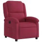vidaXL Relaxsessel Weinrot Samt vidaXL Relaxsessel Weinrot Samt