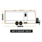 vidaXL Wohnwagen-Abdeckung Grau Gr. M vidaXL Wohnwagen-Abdeckung Grau Gr. M