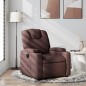 vidaXL Relaxsessel Dunkelbraun Stoff vidaXL Relaxsessel Dunkelbraun Stoff