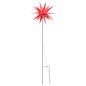 vidaXL LED-Weihnachtssterne 3 Stk. mit Erdspießen Faltbar Rot 57 cm vidaXL LED-Weihnachtssterne 3 Stk. mit Erdspießen Faltbar Rot 57 cm
