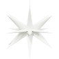 vidaXL LED-Weihnachtsstern Faltbar Weiß 57 cm vidaXL LED-Weihnachtsstern Faltbar Weiß 57 cm