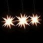 vidaXL LED-Weihnachtssterne 3 Stk. Faltbar Weiß vidaXL LED-Weihnachtssterne 3 Stk. Faltbar Weiß