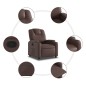 vidaXL Relaxsessel Braun Kunstleder vidaXL Relaxsessel Braun Kunstleder