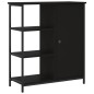 vidaXL Sideboard Schwarz 70x30x80 cm Holzwerkstoff vidaXL Sideboard Schwarz 70x30x80 cm Holzwerkstoff