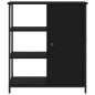 vidaXL Sideboard Schwarz 70x30x80 cm Holzwerkstoff vidaXL Sideboard Schwarz 70x30x80 cm Holzwerkstoff