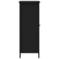 vidaXL Sideboard Schwarz 70x30x80 cm Holzwerkstoff vidaXL Sideboard Schwarz 70x30x80 cm Holzwerkstoff