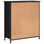 vidaXL Sideboard Schwarz 70x30x80 cm Holzwerkstoff vidaXL Sideboard Schwarz 70x30x80 cm Holzwerkstoff
