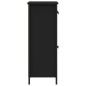 vidaXL Sideboard Schwarz 70x30x80 cm Holzwerkstoff vidaXL Sideboard Schwarz 70x30x80 cm Holzwerkstoff