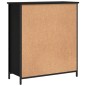 vidaXL Sideboard Schwarz 70x30x80 cm Holzwerkstoff vidaXL Sideboard Schwarz 70x30x80 cm Holzwerkstoff