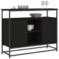 vidaXL Sideboard Schwarz 100x35x80 cm Holzwerkstoff vidaXL Sideboard Schwarz 100x35x80 cm Holzwerkstoff