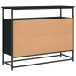 vidaXL Sideboard Schwarz 100x35x80 cm Holzwerkstoff vidaXL Sideboard Schwarz 100x35x80 cm Holzwerkstoff