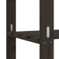 vidaXL Lagerregal mit 5 Böden Schwarz 80x38x170 cm Massivholz Kiefer vidaXL Lagerregal mit 5 Böden Schwarz 80x38x170 cm Massivholz Kiefer