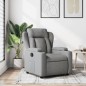 vidaXL Relaxsessel Hellgrau Stoff vidaXL Relaxsessel Hellgrau Stoff