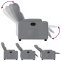 vidaXL Relaxsessel Hellgrau Stoff vidaXL Relaxsessel Hellgrau Stoff