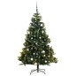 vidaXL Künstlicher Weihnachtsbaum Klappbar 300 LEDs & Kugeln 240 cm vidaXL Künstlicher Weihnachtsbaum Klappbar 300 LEDs & Kugeln 240 cm