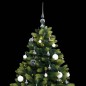 vidaXL Künstlicher Weihnachtsbaum Klappbar 300 LEDs & Kugeln 240 cm vidaXL Künstlicher Weihnachtsbaum Klappbar 300 LEDs & Kugeln 240 cm
