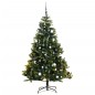 vidaXL Künstlicher Weihnachtsbaum Klappbar 300 LEDs & Kugeln 180 cm vidaXL Künstlicher Weihnachtsbaum Klappbar 300 LEDs & Kugeln 180 cm