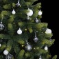 vidaXL Künstlicher Weihnachtsbaum Klappbar 300 LEDs & Kugeln 180 cm vidaXL Künstlicher Weihnachtsbaum Klappbar 300 LEDs & Kugeln 180 cm
