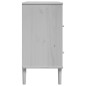 vidaXL Sideboard SENJA Rattan-Optik Weiß 80x40x80 cm Kiefernholz vidaXL Sideboard SENJA Rattan-Optik Weiß 80x40x80 cm Kiefernholz
