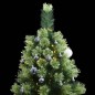 vidaXL Künstlicher Weihnachtsbaum Klappbar 300 LEDs & Kugeln 240 cm vidaXL Künstlicher Weihnachtsbaum Klappbar 300 LEDs & Kugeln 240 cm