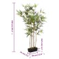 vidaXL Bambusbaum Künstlich 828 Blätter 150 cm Grün vidaXL Bambusbaum Künstlich 828 Blätter 150 cm Grün