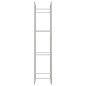 vidaXL Brennholzregal 50x28x132 cm Edelstahl vidaXL Brennholzregal 50x28x132 cm Edelstahl