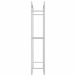 vidaXL Brennholzregal 80x28x154 cm Edelstahl vidaXL Brennholzregal 80x28x154 cm Edelstahl
