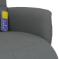 vidaXL Massagesessel mit Fußteil Dunkelgrau Stoff vidaXL Massagesessel mit Fußteil Dunkelgrau Stoff