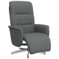 vidaXL Relaxsessel mit Fußteil Dunkelgrau Stoff vidaXL Relaxsessel mit Fußteil Dunkelgrau Stoff