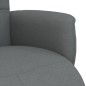vidaXL Relaxsessel mit Fußteil Dunkelgrau Stoff vidaXL Relaxsessel mit Fußteil Dunkelgrau Stoff