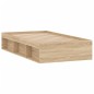 vidaXL Bettgestell Sonoma-Eiche 90x190 cm vidaXL Bettgestell Sonoma-Eiche 90x190 cm