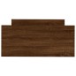 vidaXL Bettgestell Braun Eichen-Optik 90x190 cm Holzwerkstoff vidaXL Bettgestell Braun Eichen-Optik 90x190 cm Holzwerkstoff