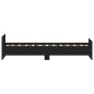 vidaXL Bettgestell Schwarz 75x190 cm Holzwerkstoff vidaXL Bettgestell Schwarz 75x190 cm Holzwerkstoff