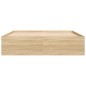 vidaXL Bettgestell Sonoma-Eiche 160x200 cm vidaXL Bettgestell Sonoma-Eiche 160x200 cm