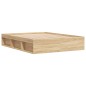vidaXL Bettgestell Sonoma-Eiche 160x200 cm vidaXL Bettgestell Sonoma-Eiche 160x200 cm