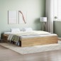 vidaXL Bettgestell Sonoma-Eiche 180x200 cm vidaXL Bettgestell Sonoma-Eiche 180x200 cm