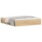 vidaXL Bettgestell Sonoma-Eiche 180x200 cm vidaXL Bettgestell Sonoma-Eiche 180x200 cm